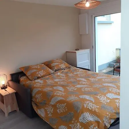 Studio Canape Convertible 2 Pers Avec Jardin Et Parking Clos Merlimont Exterior photo